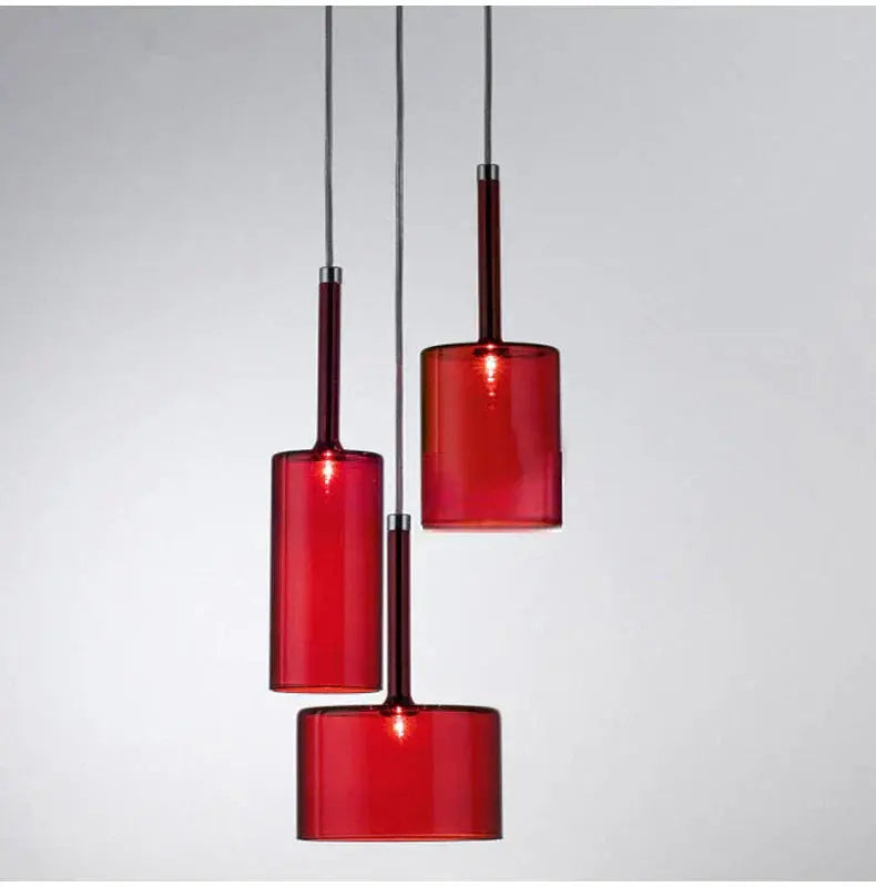 LuminVerre - Suspension en Verre Moderne pour Salle à Manger - Rynova
