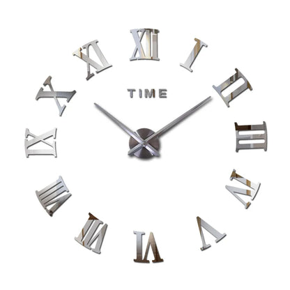 Horloge DecoVision – Horloge Murale 3D avec Effet Miroir pour Salon - Rynova