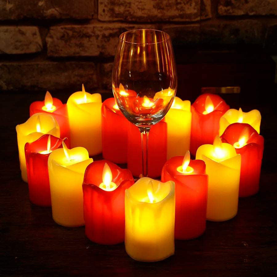 LumiCélébration – Bougies LED Sans Flamme pour Fêtes et Anniversaires - Rynova