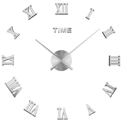 Horloge DecoVision – Horloge Murale 3D avec Effet Miroir pour Salon - Rynova