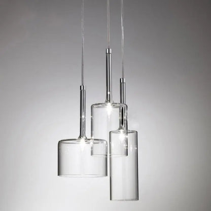 LuminVerre - Suspension en Verre Moderne pour Salle à Manger - Rynova