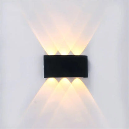 LumiFlex - Lampe Murale LED Moderne Étanche pour Intérieur et Extérieur - Rynova
