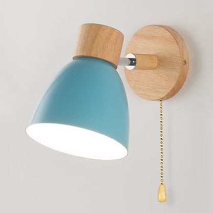 ÉclatBois - Applique Murale Suspendue en Bois Naturel Scandinave - Rynova