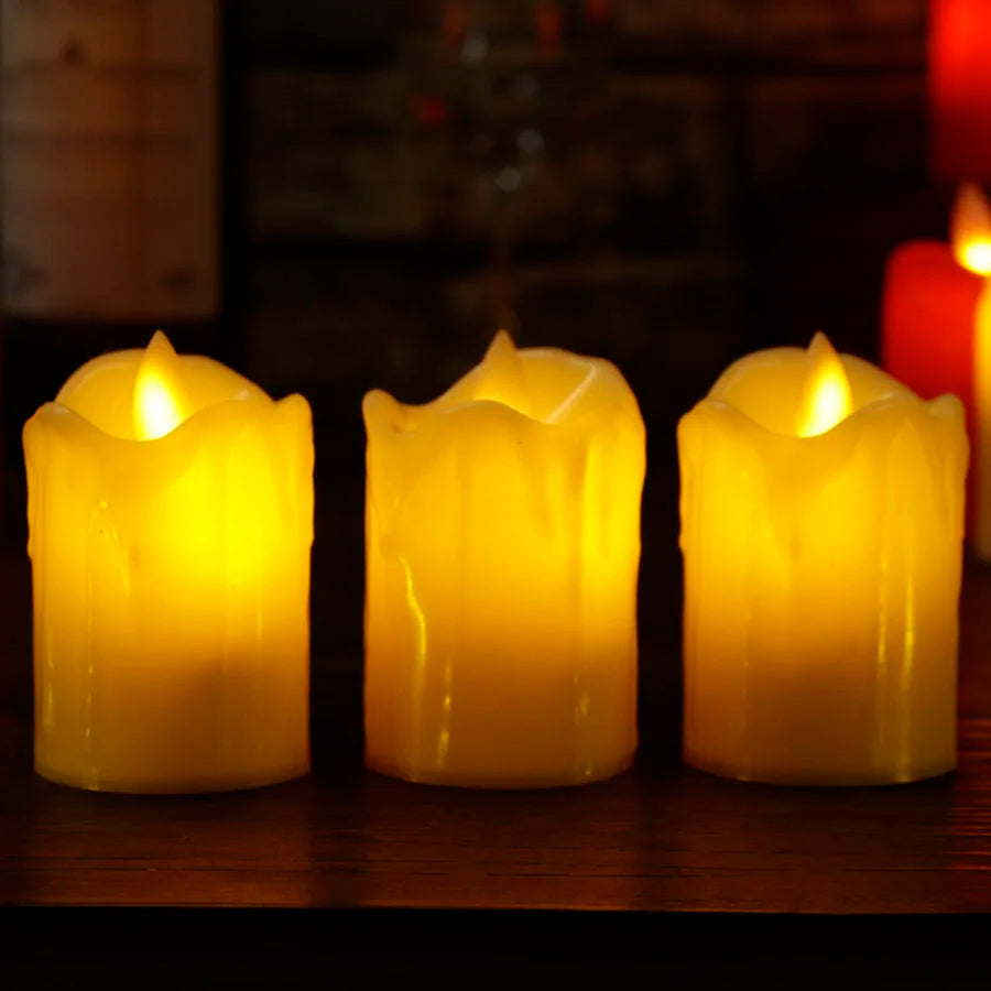 LumiCélébration – Bougies LED Sans Flamme pour Fêtes et Anniversaires - Rynova