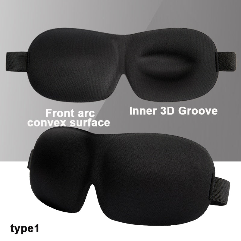 Masque de Sommeil 3D – Bloqueur de Lumière et Douceur Rembourrée - Rynova