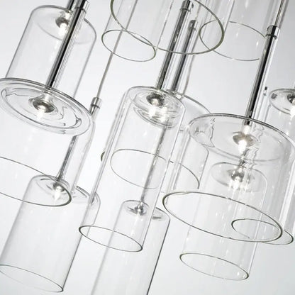 LuminVerre - Suspension en Verre Moderne pour Salle à Manger - Rynova