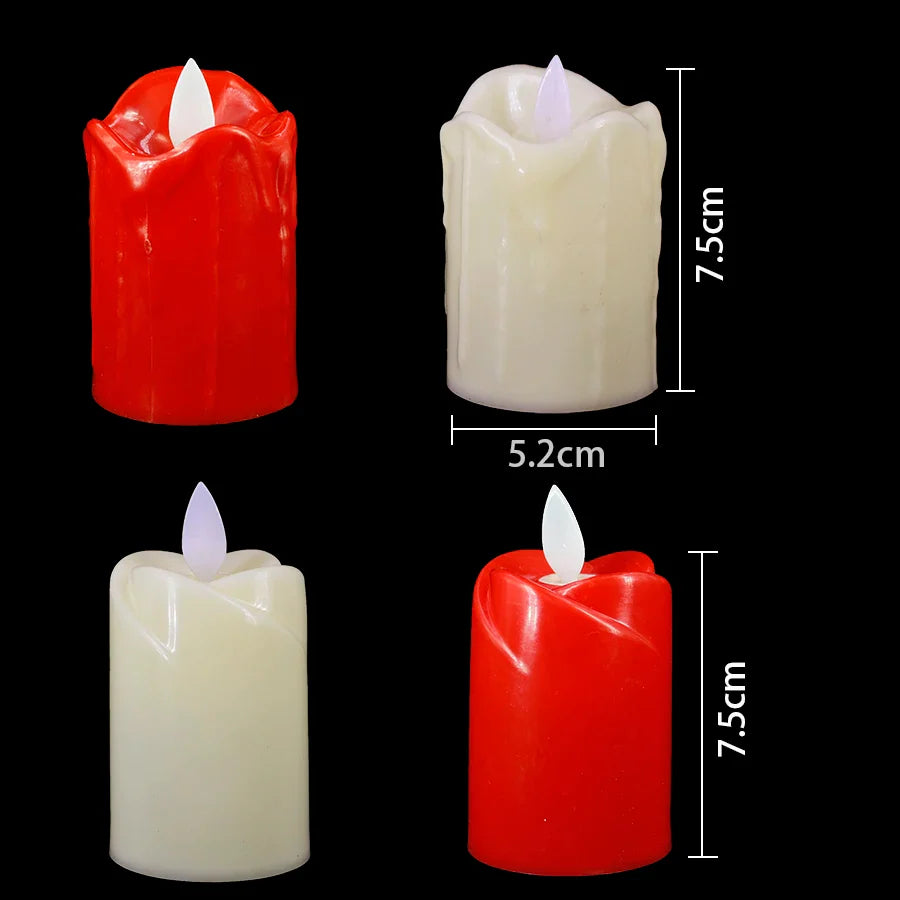 LumiCélébration – Bougies LED Sans Flamme pour Fêtes et Anniversaires - Rynova