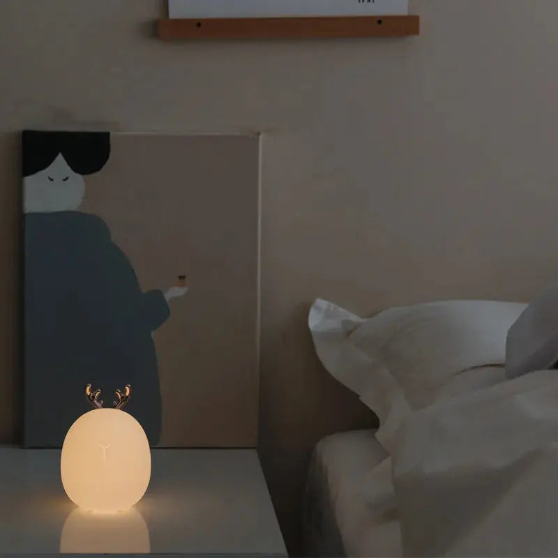 Petits Animaux Lumineux - Lampe de Nuit USB Rechargeable - Rynova