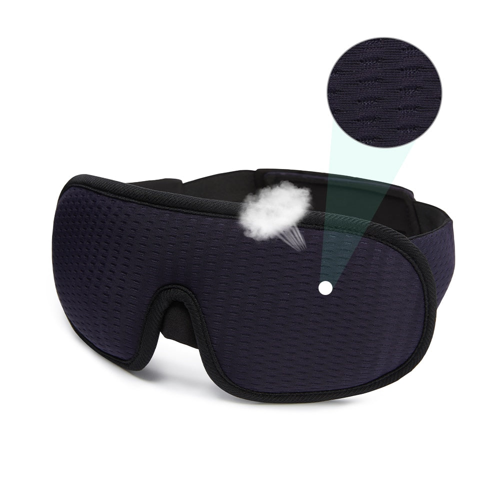 Masque de Sommeil 3D – Bloqueur de Lumière et Douceur Rembourrée - Rynova