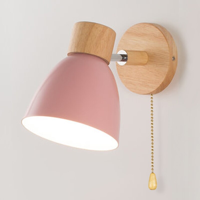 ÉclatBois - Applique Murale Suspendue en Bois Naturel Scandinave - Rynova