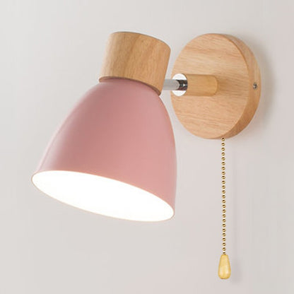 ÉclatBois - Applique Murale Suspendue en Bois Naturel Scandinave - Rynova