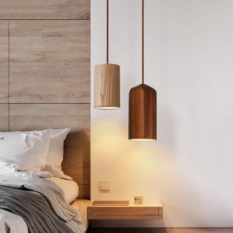 Luminaire Éclat Naturel - Suspension en Bois Scandinave - Rynova