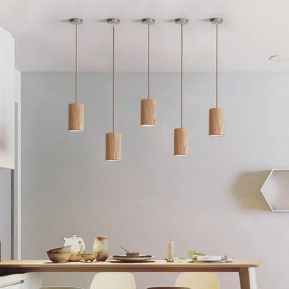 Luminaire Éclat Naturel - Suspension en Bois Scandinave - Rynova