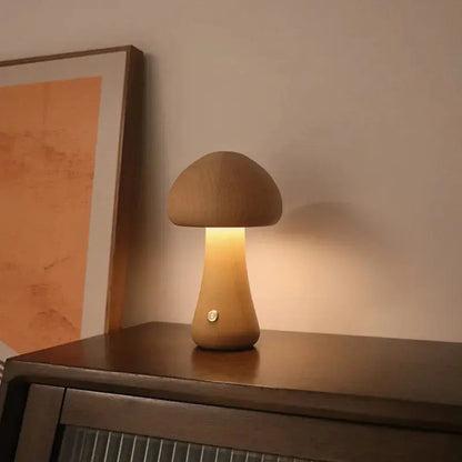 LuminaFungi - Lampe de Table Style Champignon Élégante - Rynova