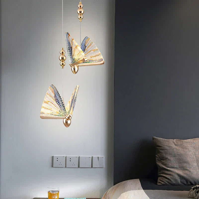PapillonLumineux – Lampe Suspendue Élégante en Forme de Papillon - Rynova