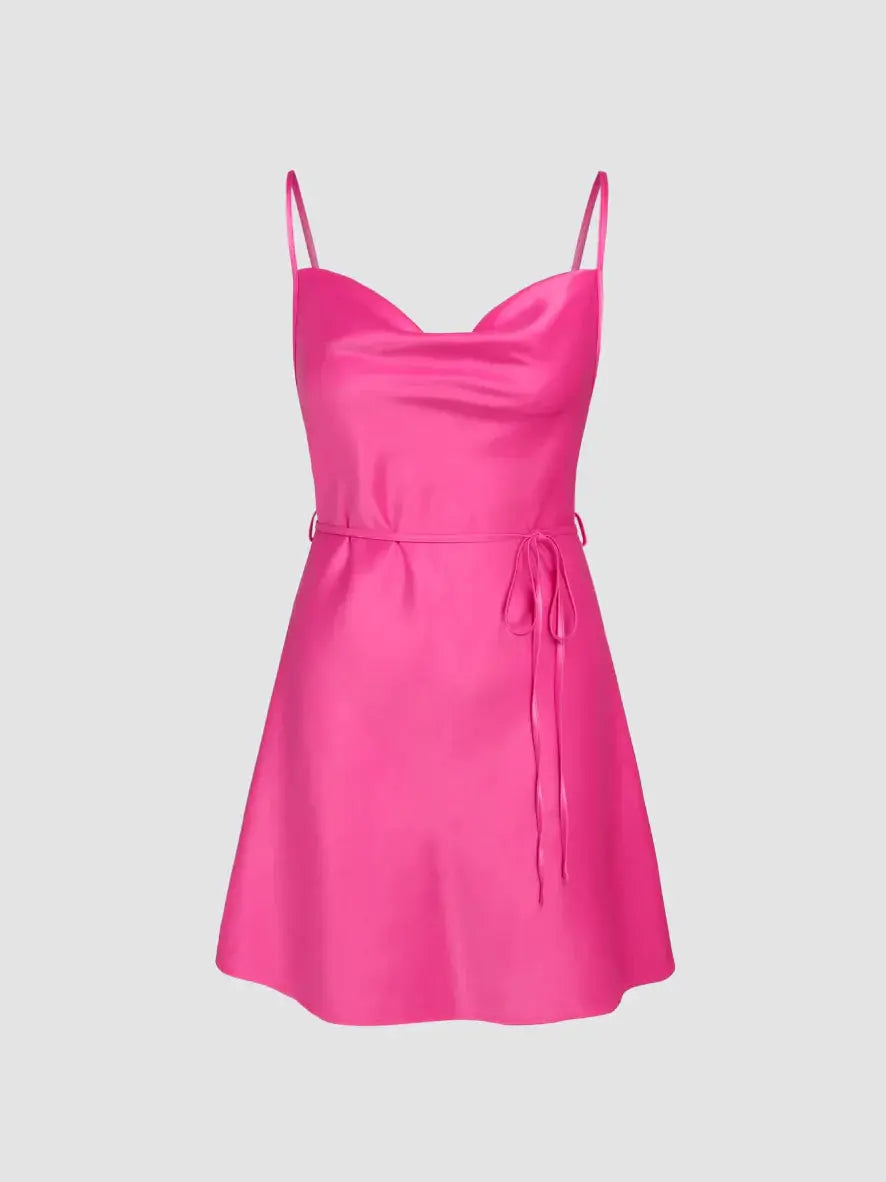 ÉléganceNocturne - Robe Cami en Satin - Rynova