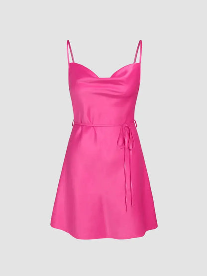 ÉléganceNocturne - Robe Cami en Satin - Rynova
