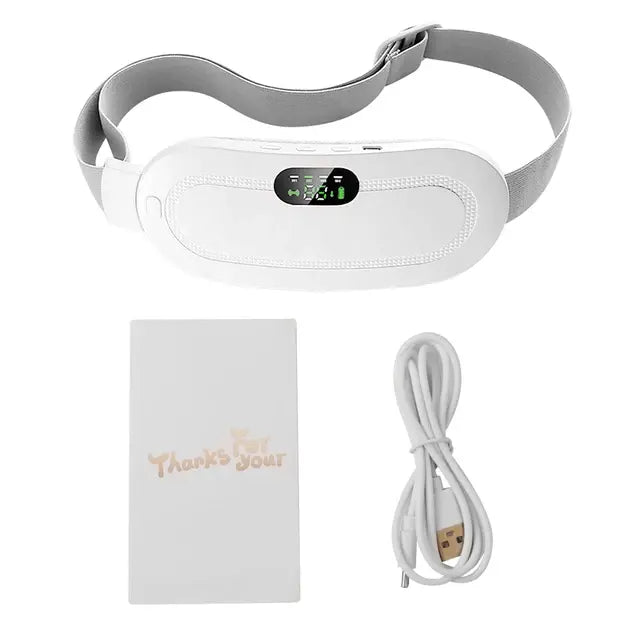 CalmiTherm - Coussin Chauffant Électrique et Masseur pour Soulager la Douleur Menstruelle - Rynova