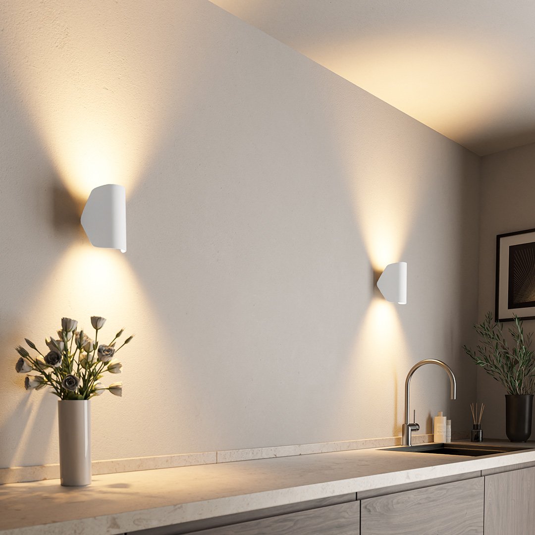 LumiStella - Applique LED Extérieure avec Éclairage Chaud - Rynova