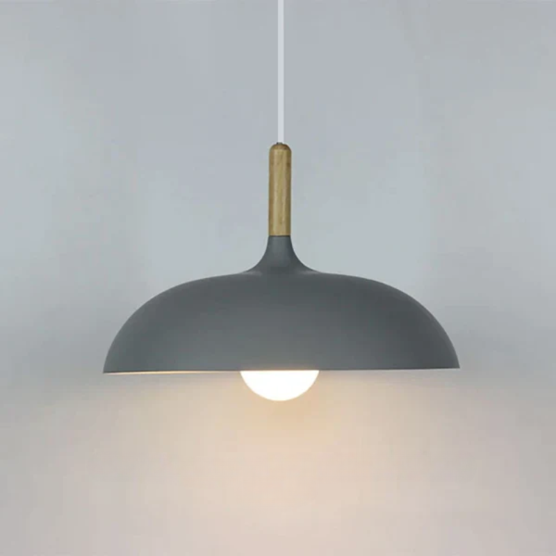 ScandiLum - Plafonnier en Chêne Scandinave - Rynova