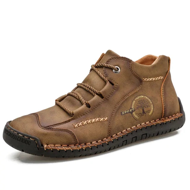 Bottes en cuir véritable EliteWalk | Chaussures élégantes et durables - Rynova