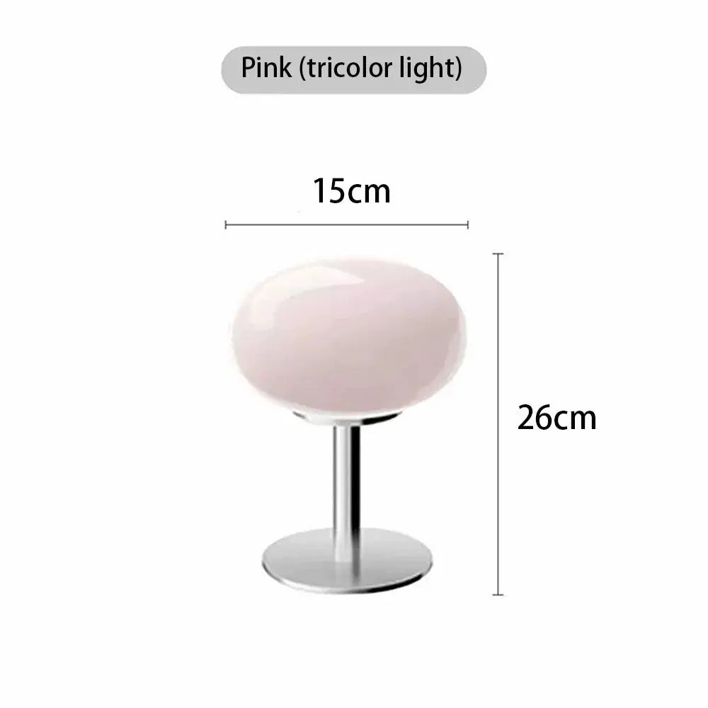 LumiPop - Lampe en Verre Design Lollypop Crème - Rynova