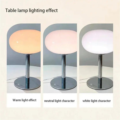 LumiPop - Lampe en Verre Design Lollypop Crème - Rynova
