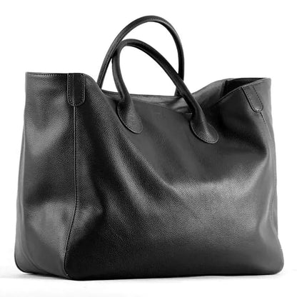 LuxeFemme - Sac Cabas Oversize Élégant en Cuir - Rynova