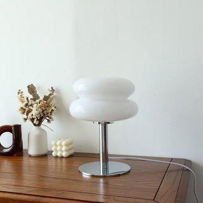 LumiMacaron - Lampe de Table en Verre Élégante et Colorée - Rynova