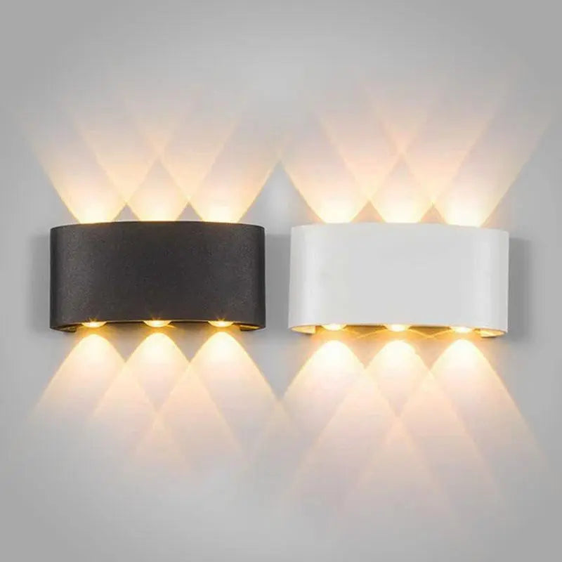 Luminova - Applique LED moderne étanche pour un usage intérieur et extérieur - Rynova