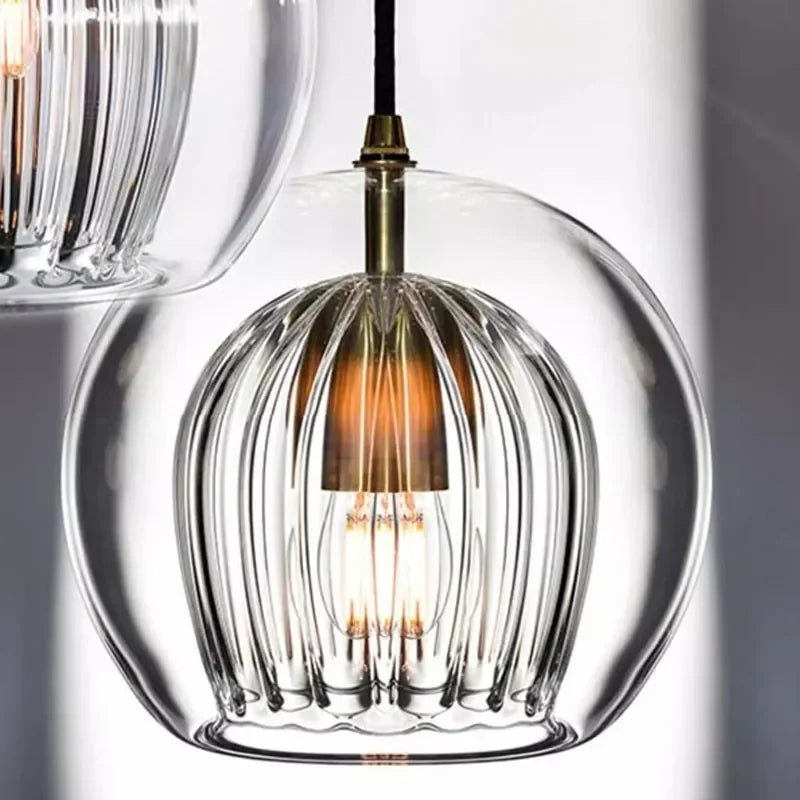 ÉléganceVerre - Luminaire Suspendu en Verre Moderne - Rynova