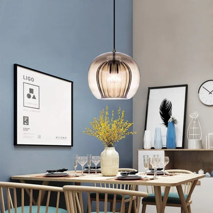 ÉléganceVerre - Luminaire Suspendu en Verre Moderne - Rynova