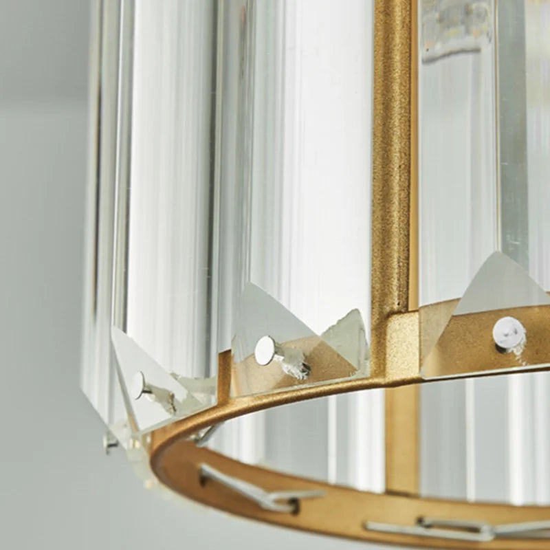 ÉclatCristal - Suspension en Cristal Élégante - Rynova