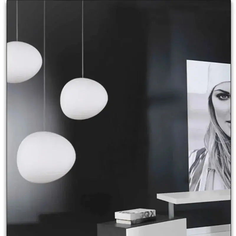 LumiVerre - Suspension Ronde en Verre Design - Rynova