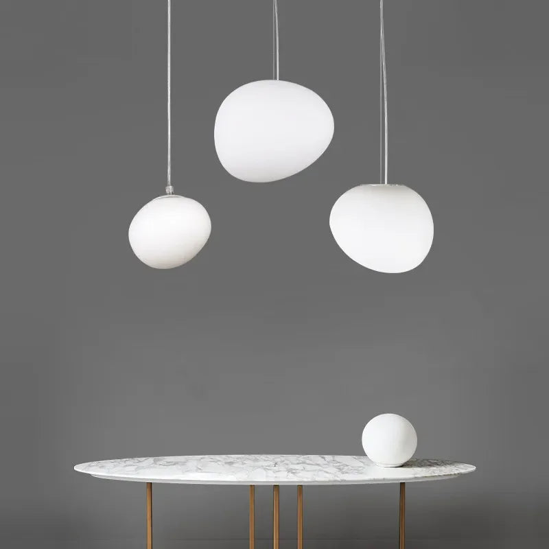 GlobeLumi – Suspension en verre rond pour un éclairage moderne et chaleureux - Rynova
