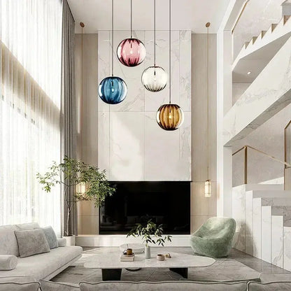 LumiNova - Suspension LED Moderne - Rynova