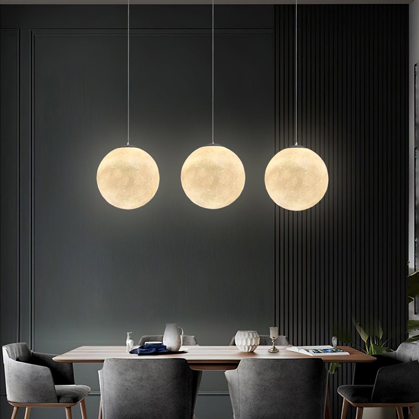 LunaireGlow - Suspension Lumineuse Éclatante - Rynova