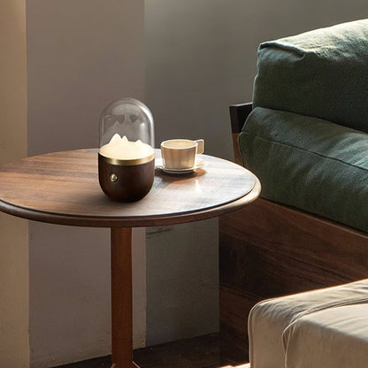 ÉclatMont – Lampe Apaisante en Verre et Bois - Rynova