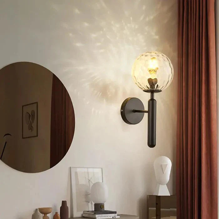LumiVelours – Applique Murale Raffinée et Luxueuse - Rynova