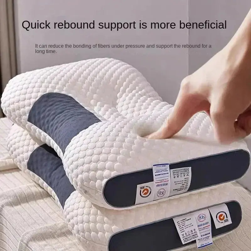 CerviSoin - Oreiller Orthopédique Cervical | Confort et Soutien Ultime pour un Sommeil Réparateur - Rynova