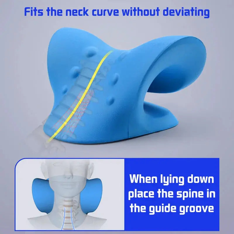 ConfortCervi - Oreiller de Traction Cervicale Ergonomique - Rynova