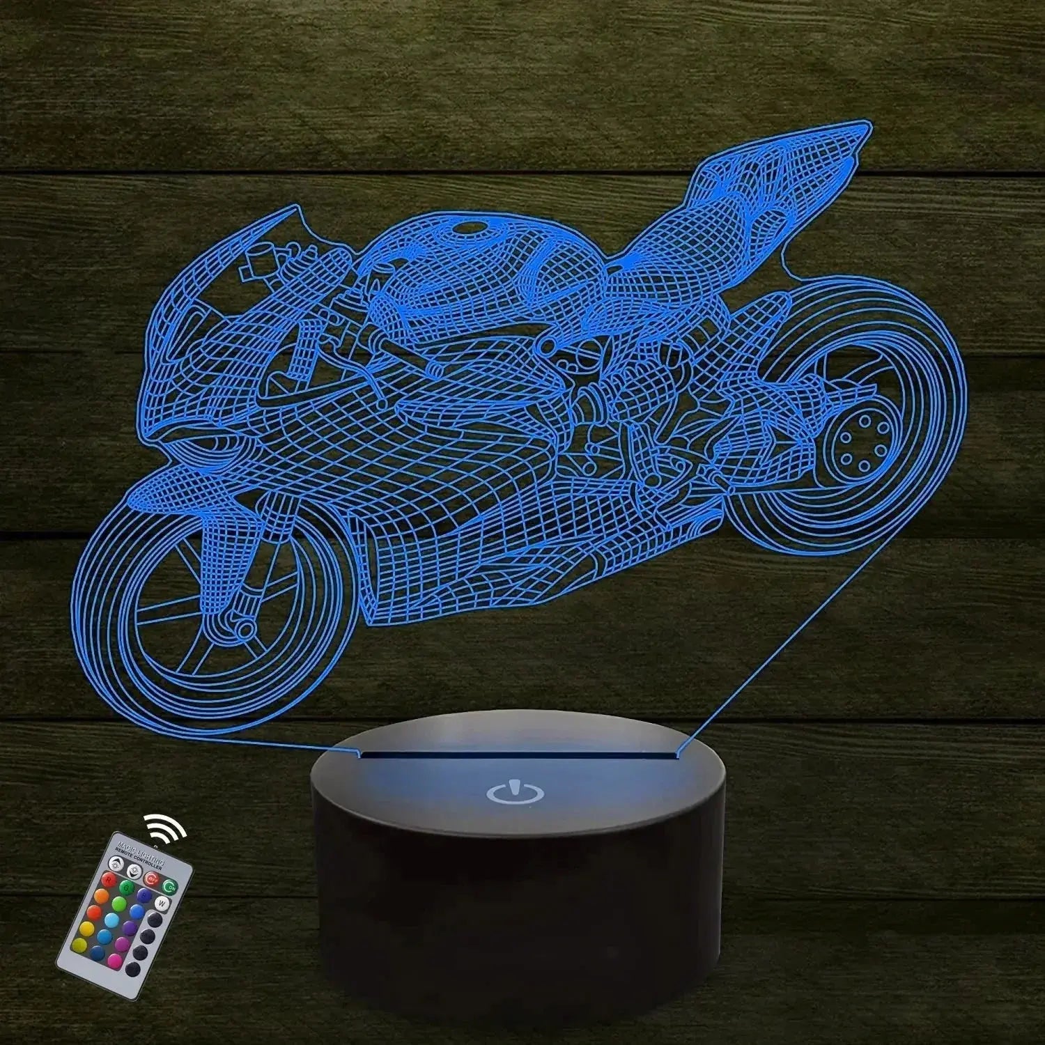MotoGlow - Lampe de nuit pour moto - Rynova