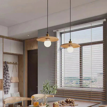 ÉléganceNord - Lampe à Suspension en Bois Scandinave - Rynova