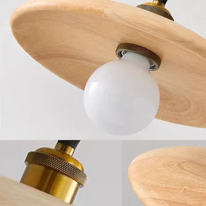 ÉléganceNord - Lampe à Suspension en Bois Scandinave - Rynova