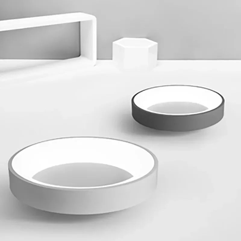 LunaBrillance - Plafonnier LED Rond Scandinave - Rynova