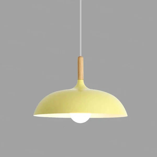 ScandiLum - Plafonnier en Chêne Scandinave - Rynova