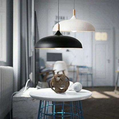 ScandiLum - Plafonnier en Chêne Scandinave - Rynova