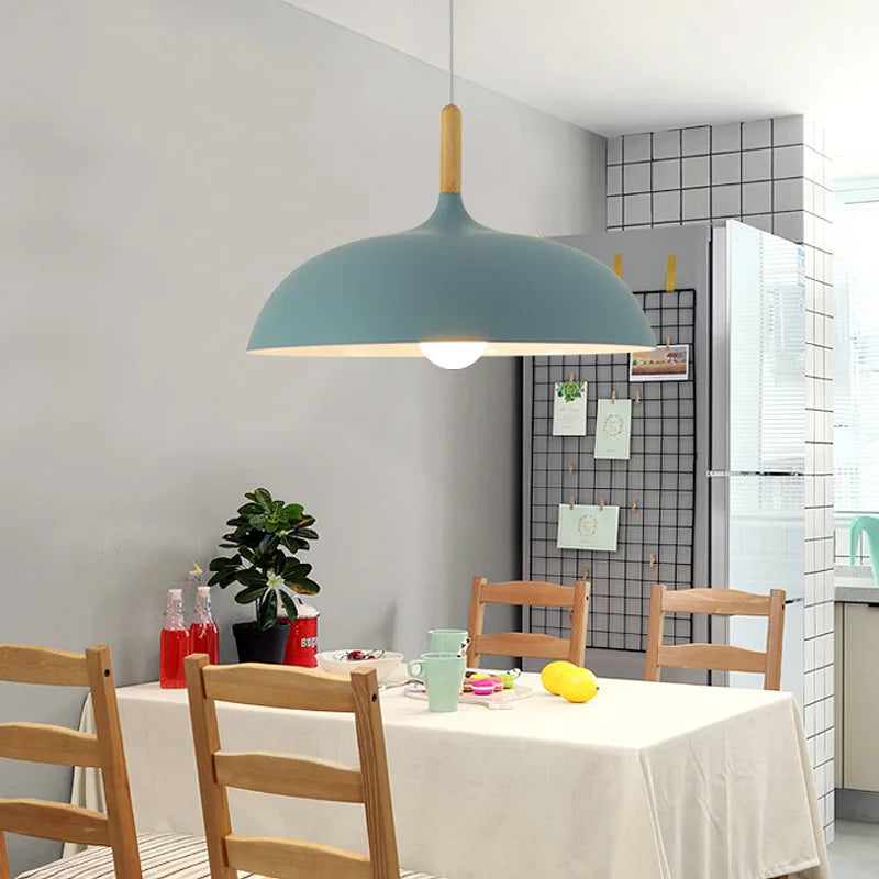 ScandiLum - Plafonnier en Chêne Scandinave - Rynova