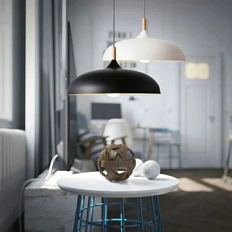 ScandiBeam - lampe de plafond en chêne scandinave moderne - Rynova