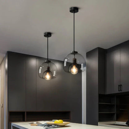 ÉclatVerre - Suspension en Verre Élégante | Lampe Décorative de Luxe - Rynova